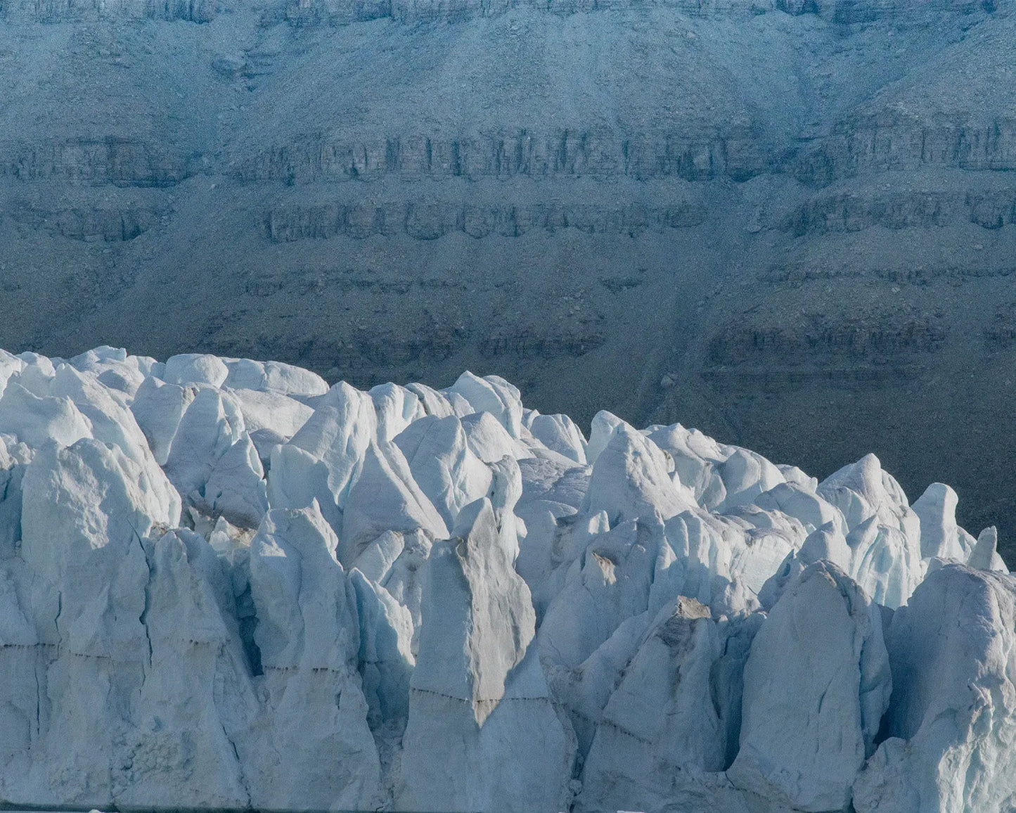 Croker Bay Glacier in awe-inspiring landscape photography